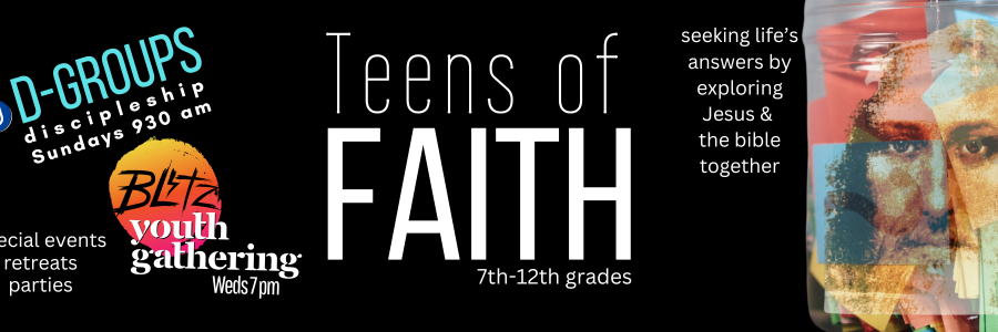 Teens of Faith slider